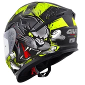GIVI 50.X WILD MAT SİYAH-SARI KASK thumbnail 3