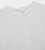 Koton Beyaz Tshirt 7WAK10041NK thumbnail 5