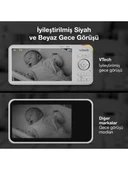 Vtech Uyarlanabilir Gece Lambalı 5’’ Wi-Fi Görüntülü Bebek Monitörü - RM5756HD thumbnail 10