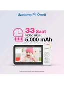 Vtech Döndürülebilir ve Eğilebilir Kameralı 5’’ Görüntülü Bebek Monitörü - VM5367 thumbnail 4