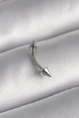 316L Çelik Gümüş Renk Çivi Model Piercing 5886 thumbnail 1