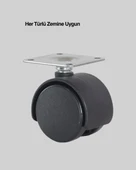 Kilitsiz 6cm Ayak Tekli thumbnail 2