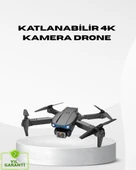 4K Katlanabilir Drone Uzaktan Kontrollü Wi-Fi Görüntü Aktarımlı thumbnail 1