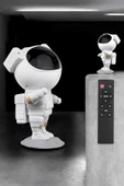 Çocuklara Özel Projeksiyon Astronot Lamba Speaker Sevimli thumbnail 3