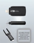 USB 3.0 Wireless Adaptör – 2.4GHz & 5GHz Destekli thumbnail 5