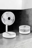 Soğutucu Vantilatör Telefon Standlı Mini Fan thumbnail 3