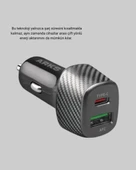 Araç Tipi Hızlı Şarj Adaptörü Type-C PD USB Çift Port Kompakt thumbnail 2