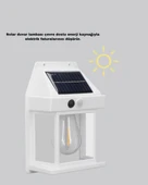 Solar Sensörlü Dış Mekan Lamba 3 Işık Modlu ve IP65 Dayanıklı thumbnail 5