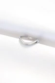 Yassı Silver Renk Ayarlanabilir Yüzük 5886 thumbnail 1