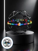 LED Işıklı Futbol Topu Mini Drone Akıllı Sensörlü El Kontrollü thumbnail 2