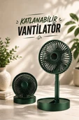 Soğutucu Vantilatör Telefon Standlı Mini Fan thumbnail 1