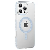 İphone 16 Pro Max Move Taşlı Magsafe Kapak - Mavi thumbnail 1
