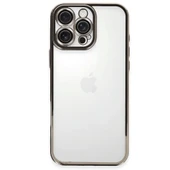 İphone 16 Lensli Silikon - Titanyum Gri thumbnail 1