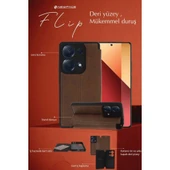 A35 5G Flip Cover - Siyah thumbnail 3
