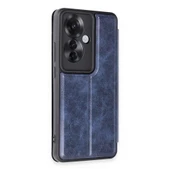 Reno 11F Flip Cover - Lacivert thumbnail 2