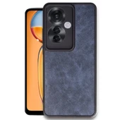 Reno 11F Aras Deri Kapak - Lacivert thumbnail 1