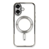 İphone 16 Kross Magneticsafe Kapak - Gümüş thumbnail 1
