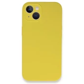 İphone 13 Lansman Legant Silikon - Sarı thumbnail 1