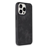 İphone 15 Aras Deri Kapak - Siyah thumbnail 2