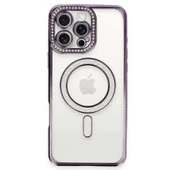 İphone 16 Joke Simli Magneticsafe - Derin Mor thumbnail 2