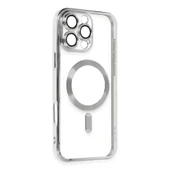 İphone 16 Kross Magneticsafe Kapak - Gümüş thumbnail 2