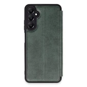 A15 4G Flip Cover - Koyu Yeşil thumbnail 1