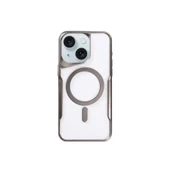 İphone 15 Boyi Silikon Kapak - Titan Gri thumbnail 1