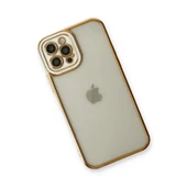 İphone 12 Liva Lens Silikon - Beyaz thumbnail 3