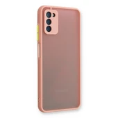 A03S Montreal Silikon Kapak - Pembe thumbnail 2