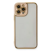 İphone 13 Liva Lens Silikon - Pudra thumbnail 2