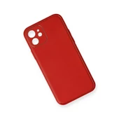 İphone 12 Coco Deri Silikon Kapak - Kırmızı thumbnail 2