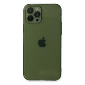 İphone 12 Fly Lens Silikon - Yeşil thumbnail 1
