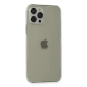 İphone 12 Fly Lens Silikon - Şeffaf thumbnail 2