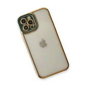 İphone 12 Liva Lens Silikon - Yeşil thumbnail 3