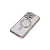 İphone 14 Joke Simli Magneticsafe - Pembe thumbnail 3