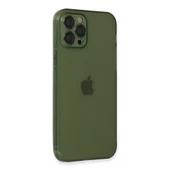 İphone 12 Fly Lens Silikon - Yeşil thumbnail 2