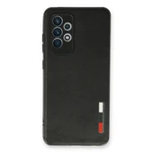 A53 5G Loop Deri Silikon - Siyah thumbnail 1