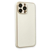 İphone 13 Coco Karbon Silikon - Beyaz thumbnail 3