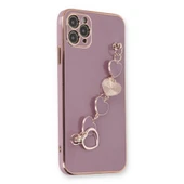 İphone 11 Esila Silikon - Mor thumbnail 1