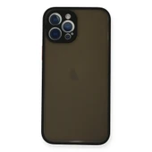 İphone 12 Montreal Silikon Kapak - Siyah thumbnail 1