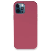 İphone 12 Lansman Legant Silikon - Fuşya thumbnail 1