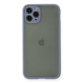 İphone 11 Montreal Silikon Kapak - Gri thumbnail 1