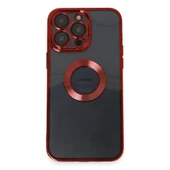İphone 14 Slot Silikon - Kırmızı thumbnail 1
