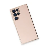 S22 Volet Silikon - Pembe thumbnail 2