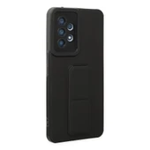A53 5G Mega Standlı Silikon - Siyah thumbnail 2