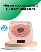 Hoparlör – Kristal Ses, Gece Lambası, Saatli Tasarım thumbnail 1