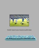Tarz Klavye Mouse Seti – 104 Tuşlu, Ergonomik Tasarım thumbnail 4