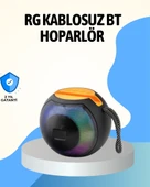 Rgb Led Işıklı Güçlü Baslı Hoparlör thumbnail 1