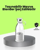 4 Bıçaklı Gıda Sınıfı Paslanmaz Çelik Taşınabilir Blender thumbnail 1