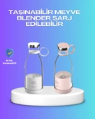 Çevre Dostu Cam Gövdeli Smoothie Blender thumbnail 1